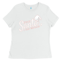 White Dear Santa I Can Explain Ladies Tee - artisFamous