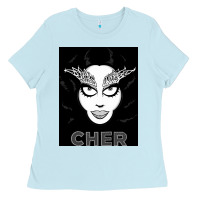 Baby Blue CHER Ladies Tee - artisFamous