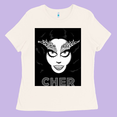 Cher Ladies Tee Designed By Artisfamous