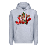 Heather Grey joy Premium Hoodie - SublimationCraftShop