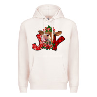Pale Pink joy Premium Hoodie - SublimationCraftShop