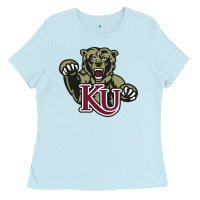 Baby Blue kutztown golden bears Ladies Tee - artisFamous
