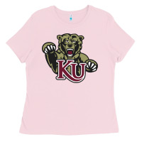 Bubblegum Pink kutztown golden bears Ladies Tee - artisFamous