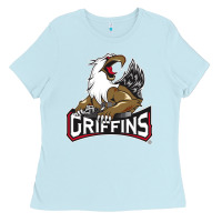 Baby Blue griffins Ladies Tee - artisFamous