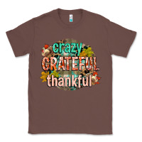 Chestnut crazy grateful thankful Classic Tee - CowGirlArtShop