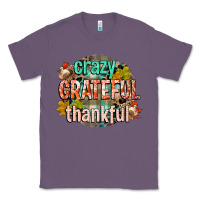 Lavender crazy grateful thankful Classic Tee - CowGirlArtShop