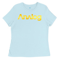 Baby Blue analog Ladies Tee - artisFamous