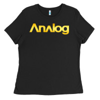 Black analog Ladies Tee - artisFamous