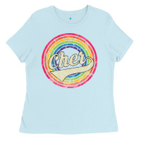Baby Blue cher Ladies Tee - artisFamous