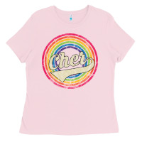 Bubblegum Pink cher Ladies Tee - artisFamous