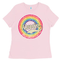 Bubblegum Pink kevin Ladies Tee - artisFamous