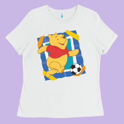 Winnie The Pooh Ladies Tee Designed By Artisfamous