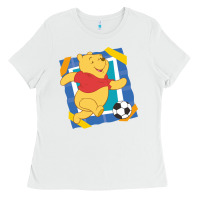 White winnie the pooh Ladies Tee - artisFamous