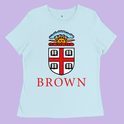 Brown University Ladies Tee Designed By Artisfamous