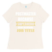 Bone gift for superhero postmaster Ladies Tee - artisFamous