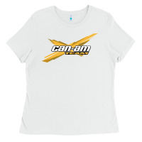 White can am team Ladies Tee - artisFamous