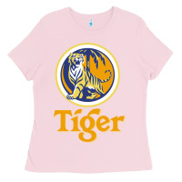 Bubblegum Pink The Tiger Ladies Tee - artisFamous