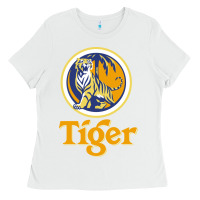 White The Tiger Ladies Tee - artisFamous