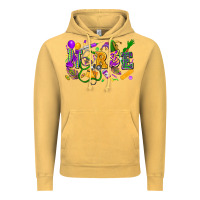 Vintage Mustard nurse mardi gras Vintage Hoodie - FaDigitalArtStudio