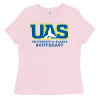 Bubblegum Pink Alaska Southeast Gift Ladies Tee - artisFamous