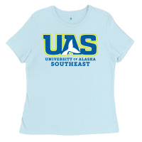 Baby Blue Alaska Southeast Gift Ladies Tee - artisFamous