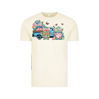 Vintage Arctic Easter gnomes truck Vintage Tee - OliviaCreatesArt