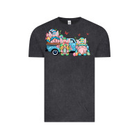 Vintage Black Easter gnomes truck Vintage Tee - OliviaCreatesArt
