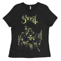 Black ghost new Ladies Tee - artisFamous