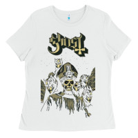 White ghost new Ladies Tee - artisFamous