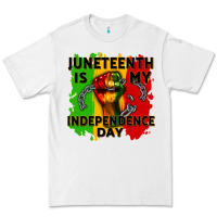 White juneteenth is my independence day cowgirl Premium Tee - CowGirlArtShop