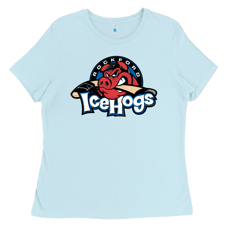 The Icehogs, Rockford Ladies Tee by artisFamous | Teevron