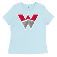 Baby Blue Western Colorado Gift Ladies Tee - artisFamous