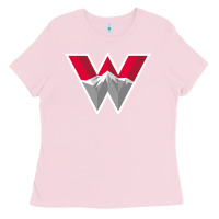 Bubblegum Pink Western Colorado Gift Ladies Tee - artisFamous