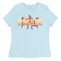Baby Blue dying fetus 3 Ladies Tee - artisFamous