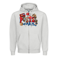 Dove Grey postal worker Zipper Hoodie - AdoDesignShop