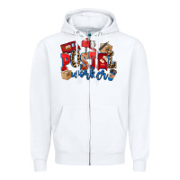 White postal worker Zipper Hoodie - AdoDesignShop