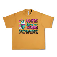 Peanut Butter Coffee Gives Me Nurse Powers Urban Heavy Tee - FaDigitalArtStudio