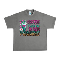 Tornado Coffee Gives Me Nurse Powers Urban Heavy Tee - FaDigitalArtStudio