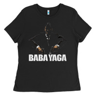 Black baba yaga Ladies Tee - artisFamous