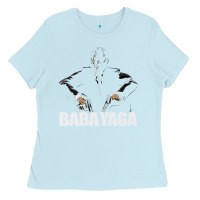 Baby Blue baba yaga Ladies Tee - artisFamous