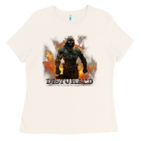Bone disturbed 8 Ladies Tee - artisFamous