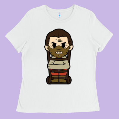 Hannibal Lecter Chibi Ladies Tee Designed By Artisfamous
