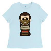Baby Blue hannibal lecter chibi Ladies Tee - artisFamous