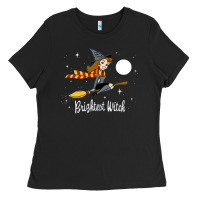 Black brightest witch Ladies Tee - artisFamous