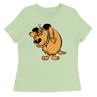 Matcha smile mumbly muttley dog Ladies Tee - artisFamous
