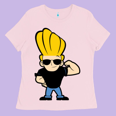 Johnny Bravo Chibi Ladies Tee Designed By Artisfamous