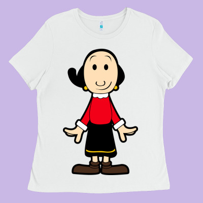 Olive Oyl Ladies Tee Designed By Artisfamous