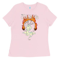 Bubblegum Pink jim Ladies Tee - artisFamous