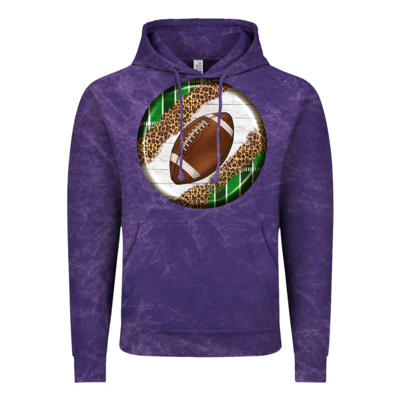 American Football Round Carrings 2 Vintage Hoodie by BundleAndBundleShop | Teevron