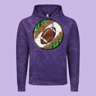 American Football Round Carrings 2 Vintage Hoodie Designed By Bundleandbundleshop